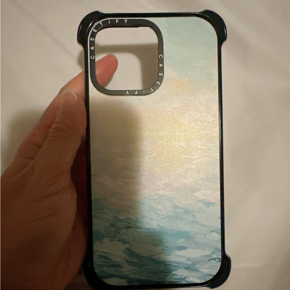 iPhone 14 Pro Max Casetify Atlantic Ocean Sunrise Bounce Case